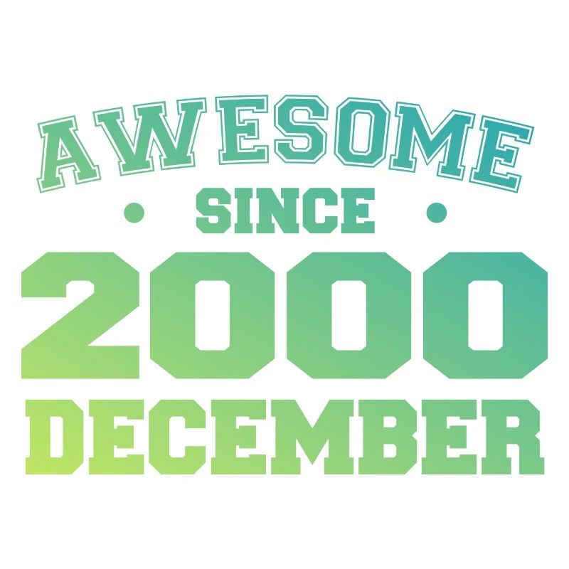 Anniversaire Décembre 2000 - Cadeau Decembre 2000