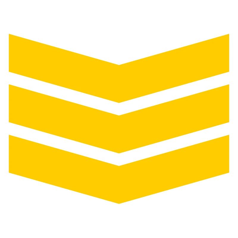 Chevron Stack Motif Gras