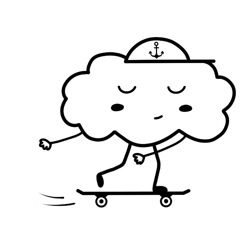 Skater Cloud – Ankerkappe