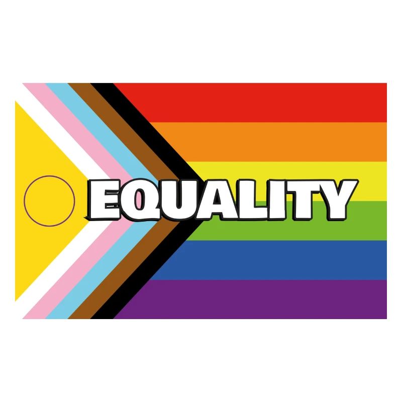 Inclusive Pride Progress Flag EQUALITY