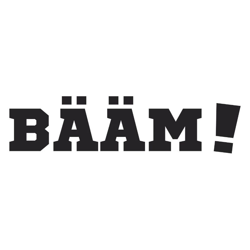 Bääm - da bin ich