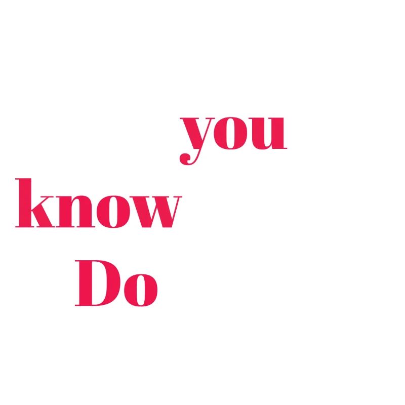 If you know better do better