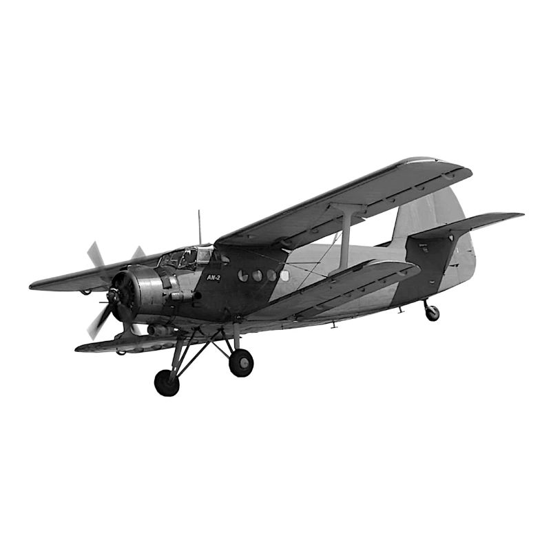 Flugzeug AN2 Doppeldecker Propeller Oldtimer