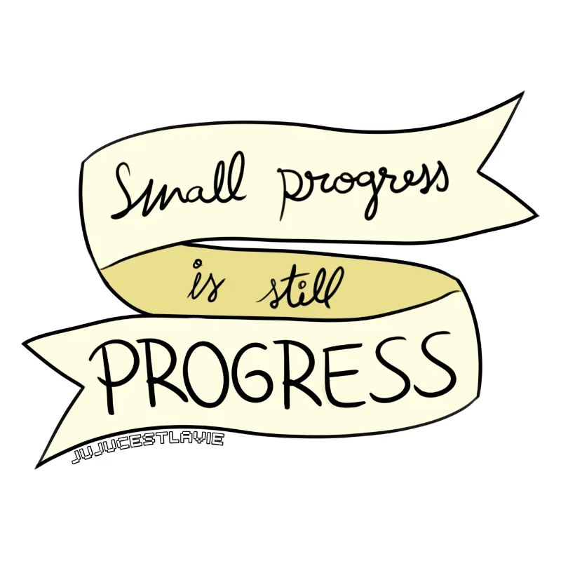 Small progress is PROGRESS
