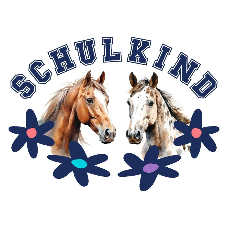 Schulkind Pferde Einschulung 1. Klasse