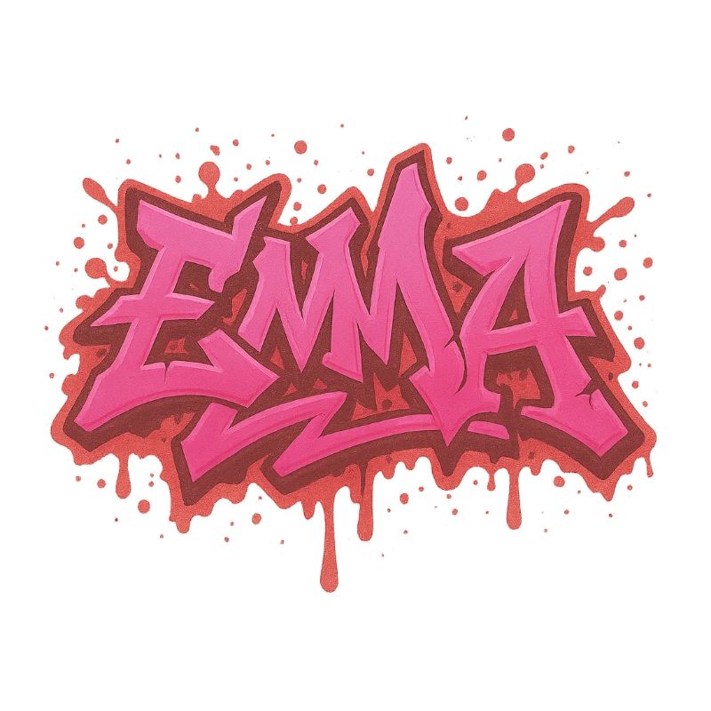Graffiti EMMA Geschenk Idealdruck