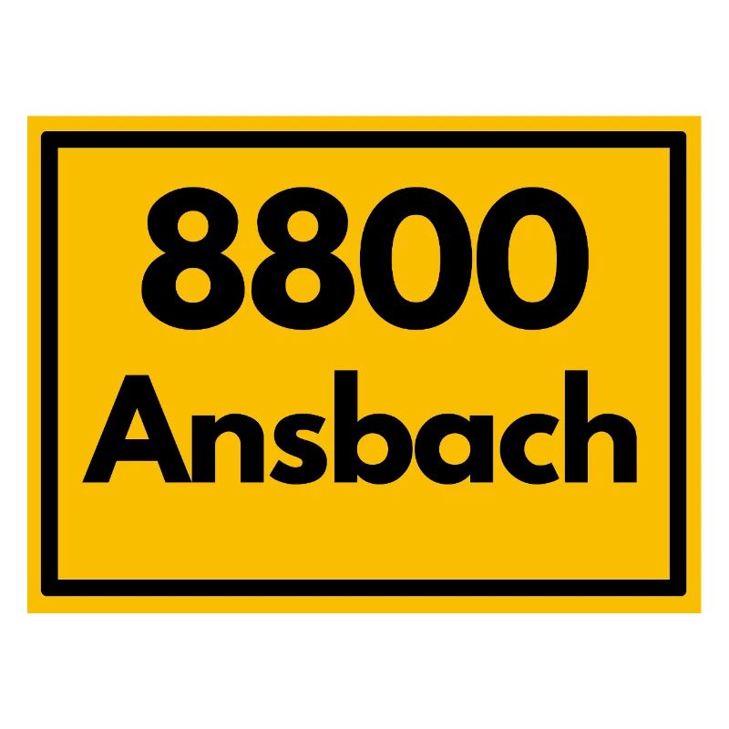 OLD POSTCODE POSTCODE RETRO 8800 ANSBACH FRANKEN
