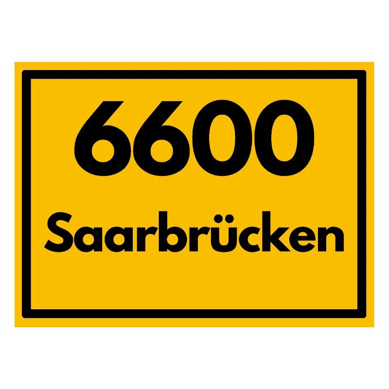ANCIEN CODE POSTAL RETRO 6600 SAARBRÜCKEN SAAR