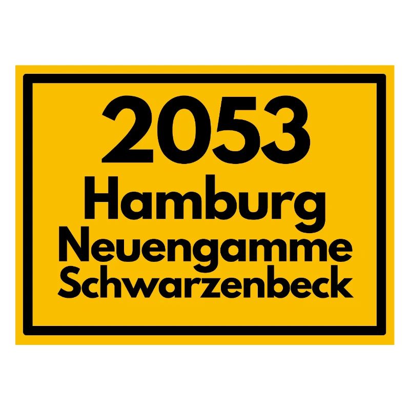 ANCIEN CODE POSTAL 2053 HAMBOURG NEUENGAMME ELBE