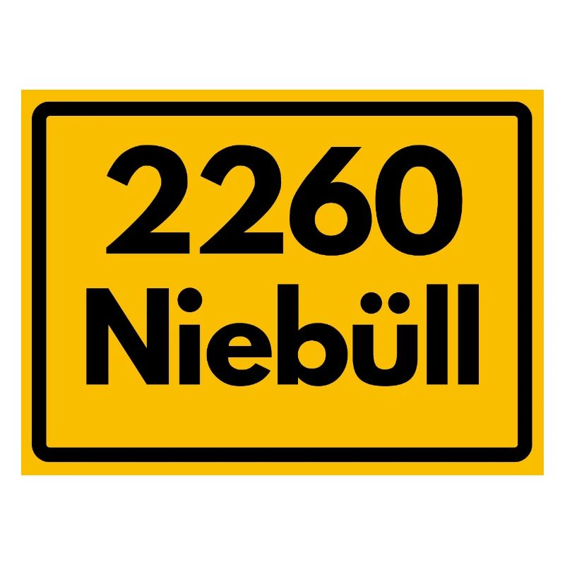 ANCIEN CODE POSTAL RÉTRO 2260 NIEBÜLL – MER DU NORD