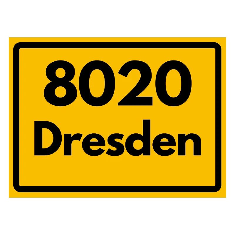 ALTE POSTLEITZAHL PLZ 8020 DRESDEN SACHSEN