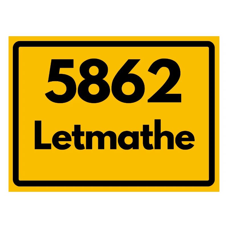 OLD POSTCODE 5862 ZIP 58642 LETMATHE NRW