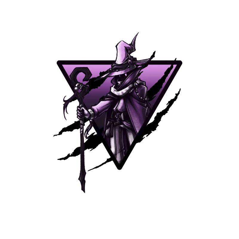 triangle de mage noir