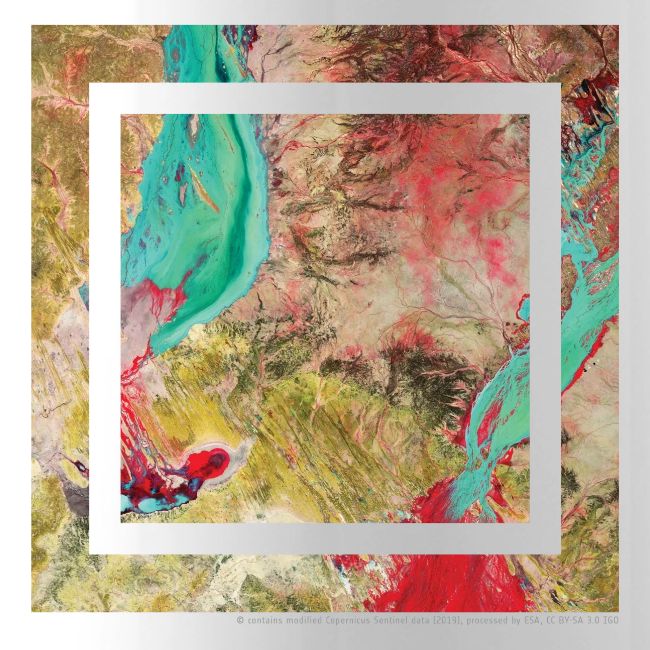 Earth from Space - Colourful Queensland, Australia