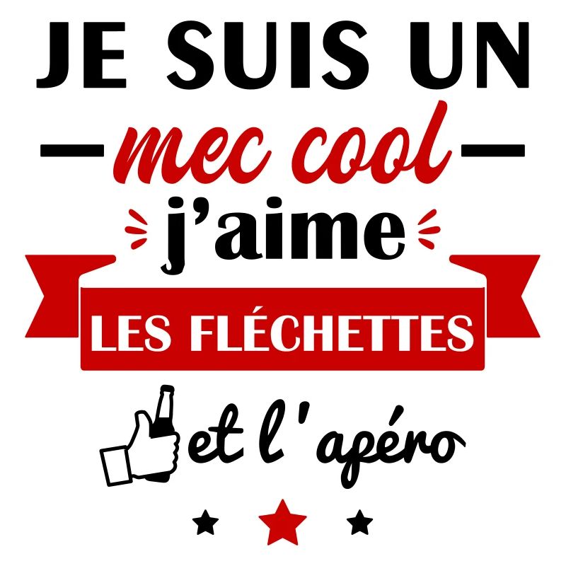 Mec cool fléchettes, idée cadeau fléchette