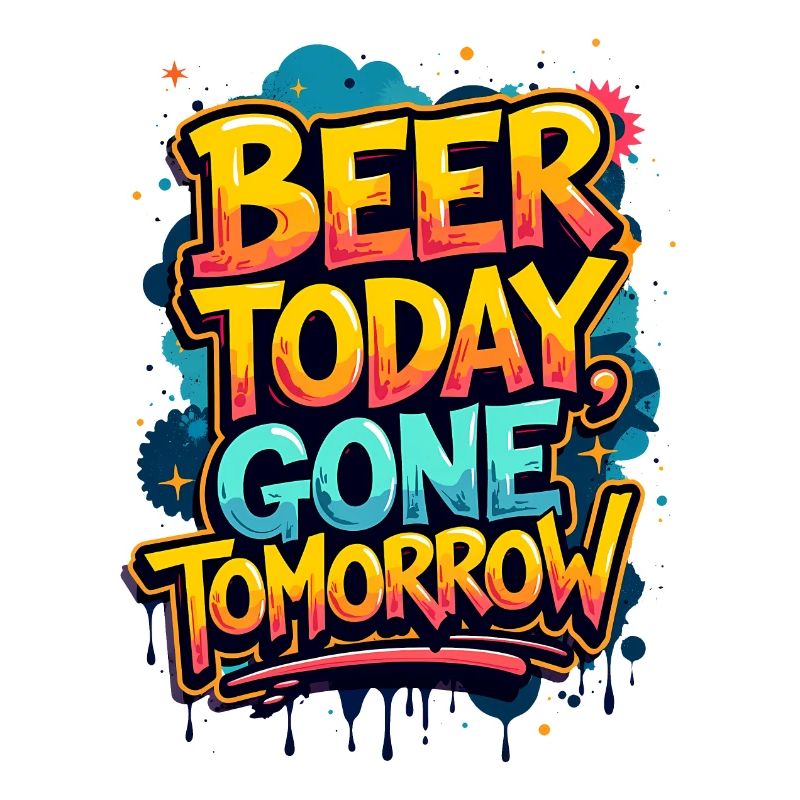 BIER HEUTE, MORGEN WEG