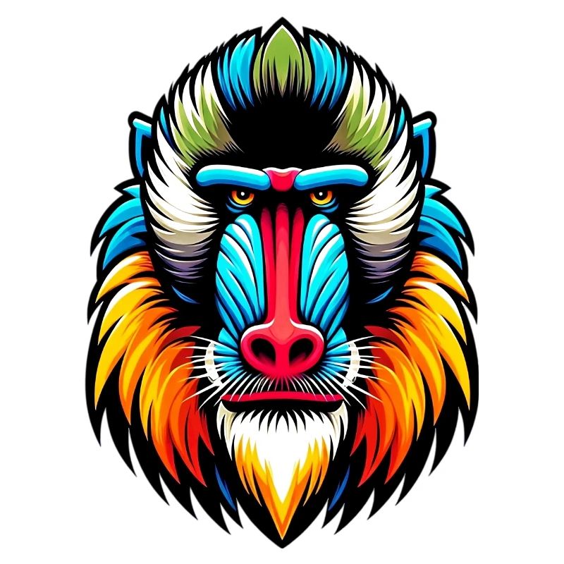 Mandrill-Affe