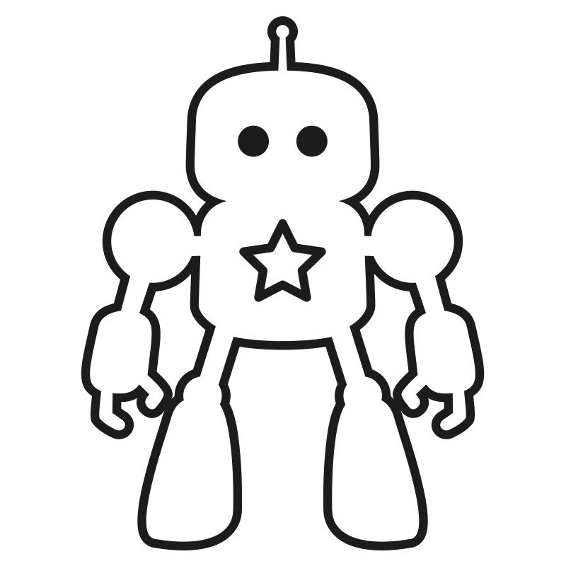 Roboter – Künstliche Intelligenz Sci-Fi Design