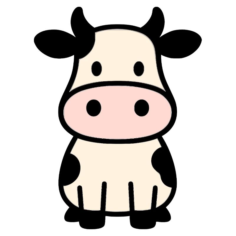 Vache mignonne