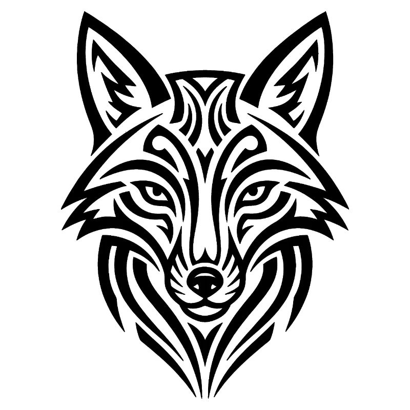 Schlauer Fuchs – stylisches Tier Design