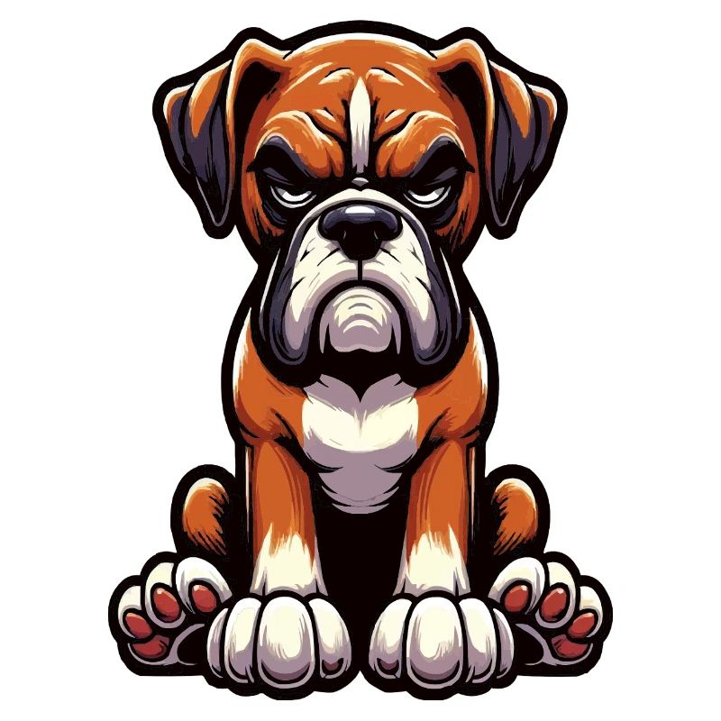 Boxer Boxer Porte-boxeurs Boxer Chien Boxer Propriétaire de boxer Fan boxer