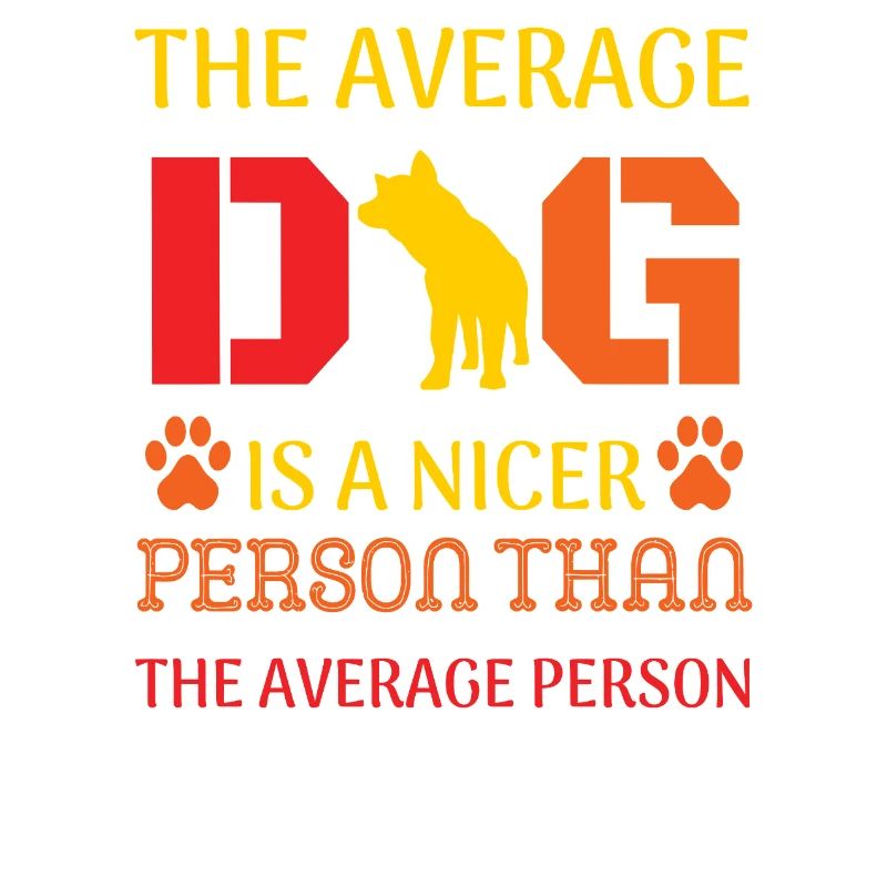 Average dog nicer than average person