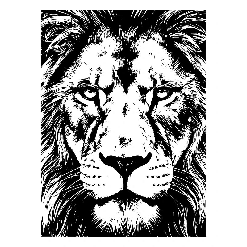 Regard de Lion Intense Puissance