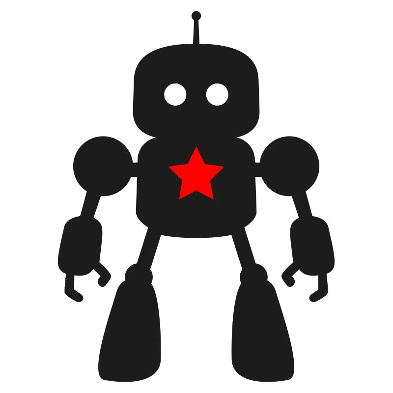 Robot avec Star AI Science-Fi Nerd