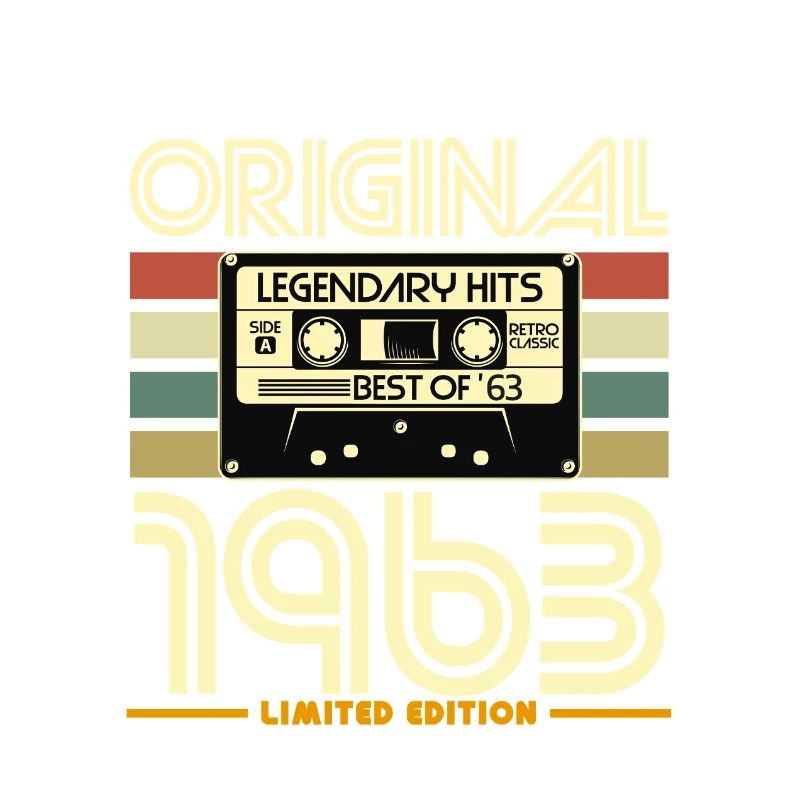 Cassette Retro 1963 Original