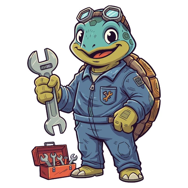 Turtle Mechanic Hero