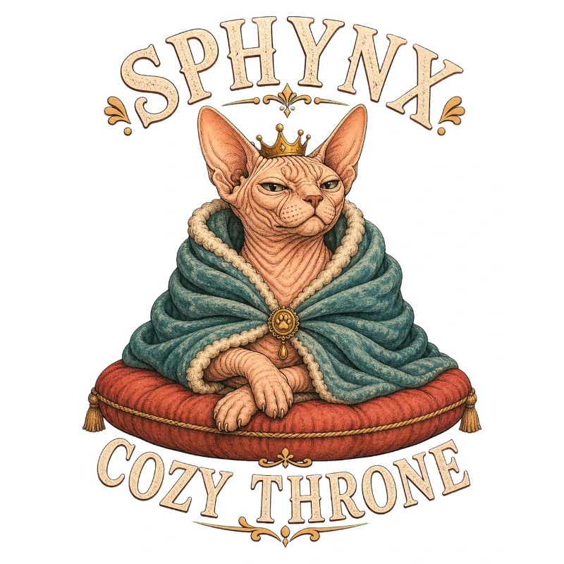 SPHYNX TRÔNE DOUILLET Chat
