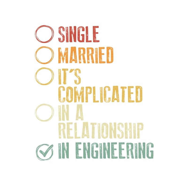 Engineer Gift It's Complicated In Engineering Gift