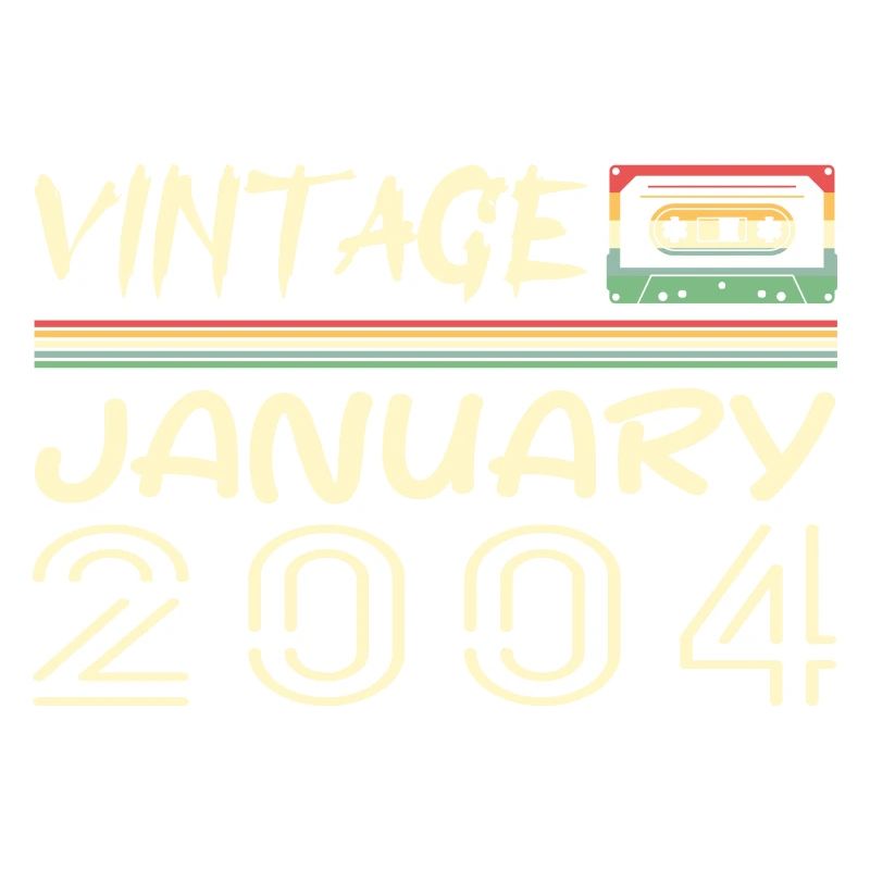 Vintage Janvier 2004 - Anniversaire Janvier 2004