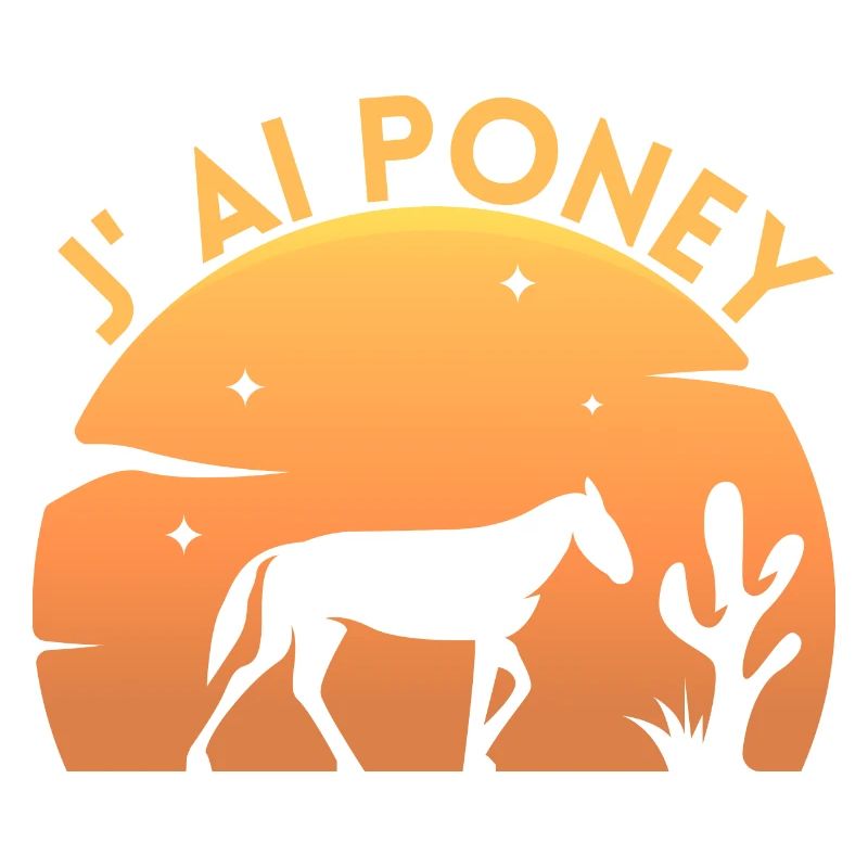 Ich habe Pony - Cavalier Geschenkidee