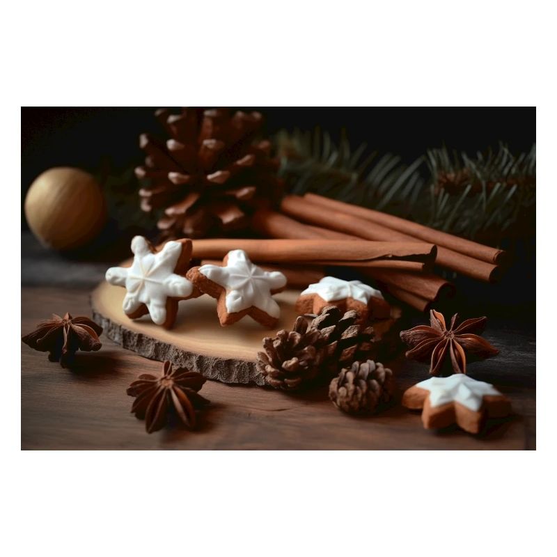 Festive Spice and Cinnamon Design