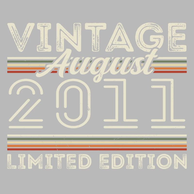 August 2011 Legend since August 2011 Vintage 2011