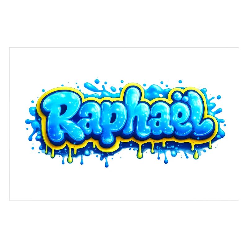 RAPHAEL GRAFFITI NAME FOR PERFECT GIFT PRINTABLE 