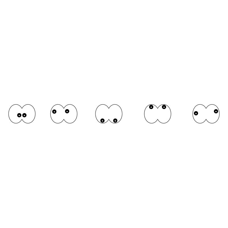 Funny Eyes Comic Cuddly Eyes Face
