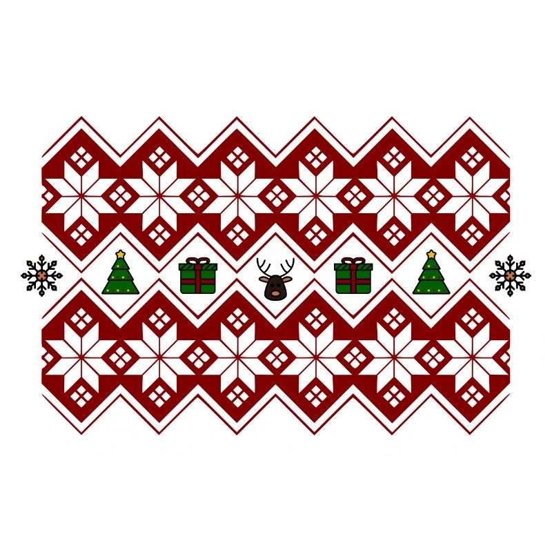 Weihnachten Weihnachtspulli Elch Baum Geschenk