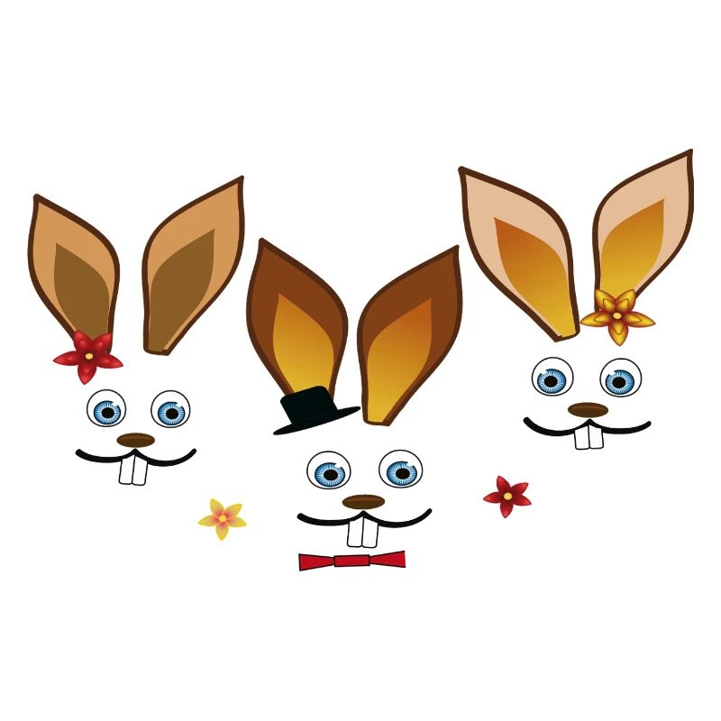 Joyeux lapins de Pâques