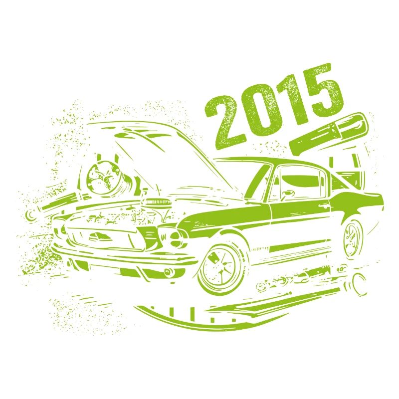 2015 Geburtstag Oldtimer Modell 2015 Vintage 2015