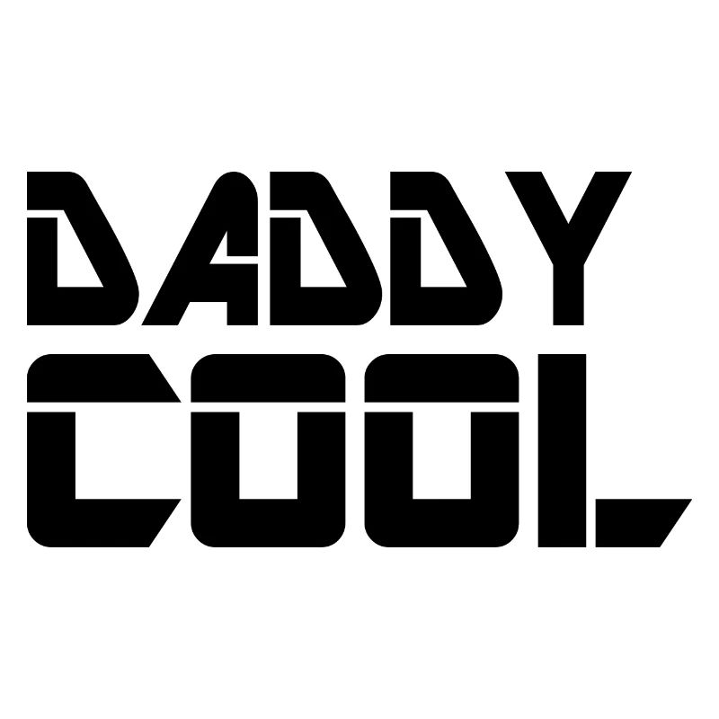 Geometric Line Art Daddy Cool