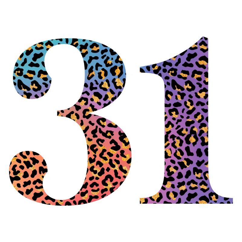 31e anniversaire léopard