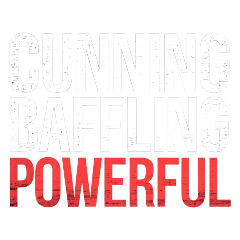 Cunning Baffling Powerful 6