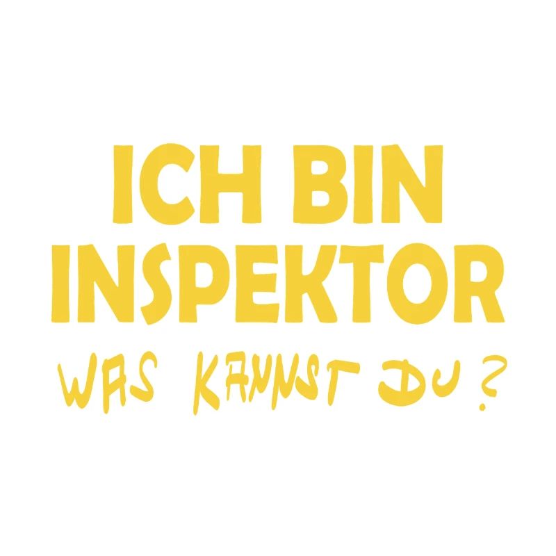 Beruf Inspektor