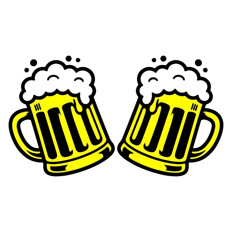 Bier Bierkrug Prost Comic