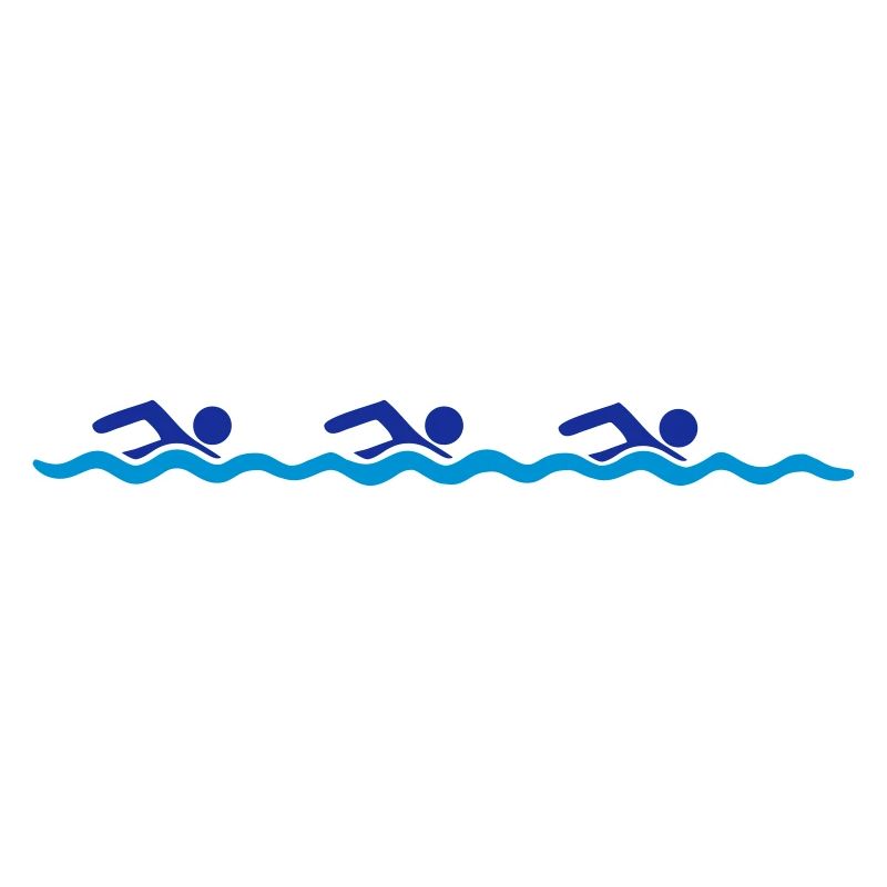 équipe amis train nager eau mer vacances fer