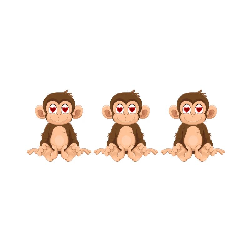singe, bébé singe, sweats à capuche de singe de bébé, mon bébé