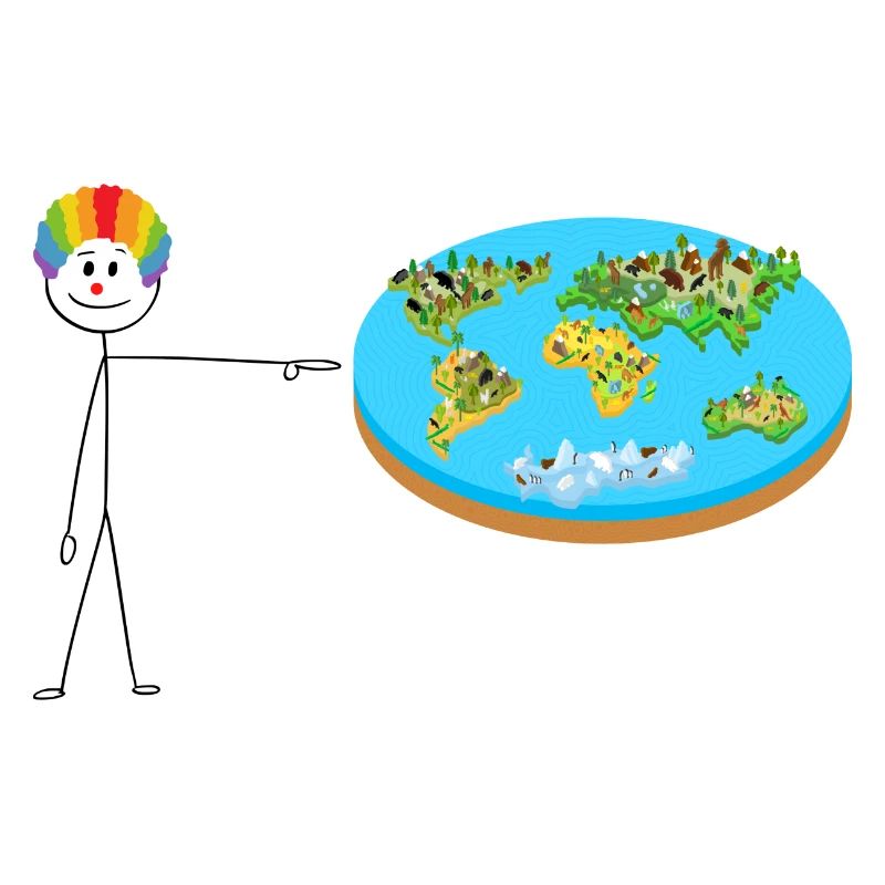 Terre plate