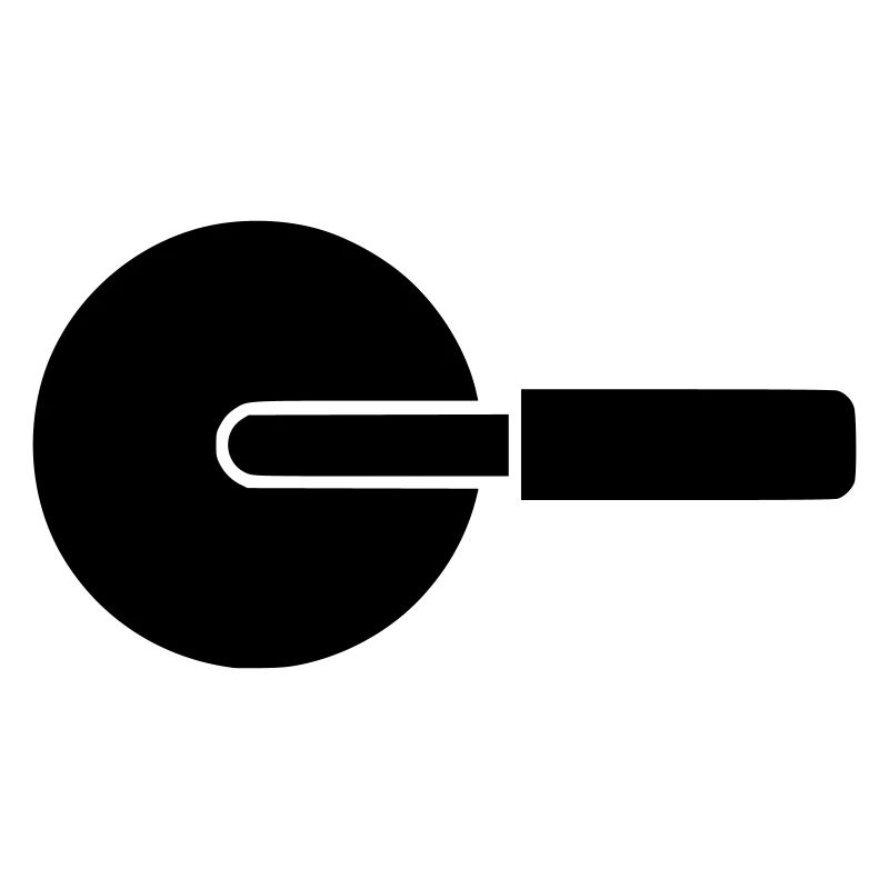 Pizzaschneider Rad Messer